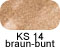 KS 14 braun-bunt